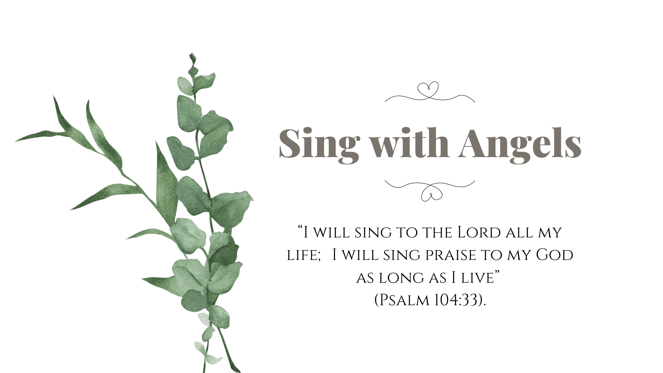 Sing With Angels